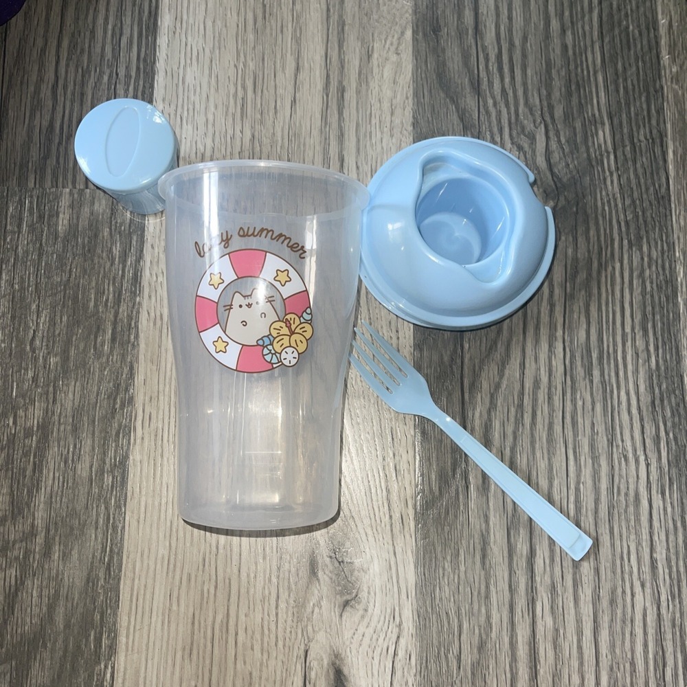 Pusheen Summer Subscription Box Lazy NEW Summer Salad Food Container 2019